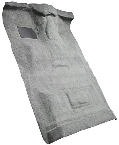 Replacement Auto Carpet Floor Liner - Molded Cutpile - fits 1987-1997 Ford F-350 Crew Cab 4WD Automatic 4 Speed (Dark Gray)