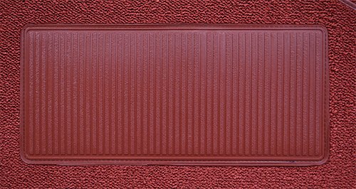 Complete Carpet Flooring Cut and Sewn Loop fits 1955-1958 Chevrolet Truck Regular Cab No Tunnel w/Gas Tank in Cab with Holes Cut and Sewn (Black)
