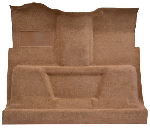 Replacement Auto Carpet Floor Liner - Molded Cutpile - fits 1975-1980 Chevrolet C10 Regular Cab 2WD Automatic 3 Speed Column Shift (Dove Gray)