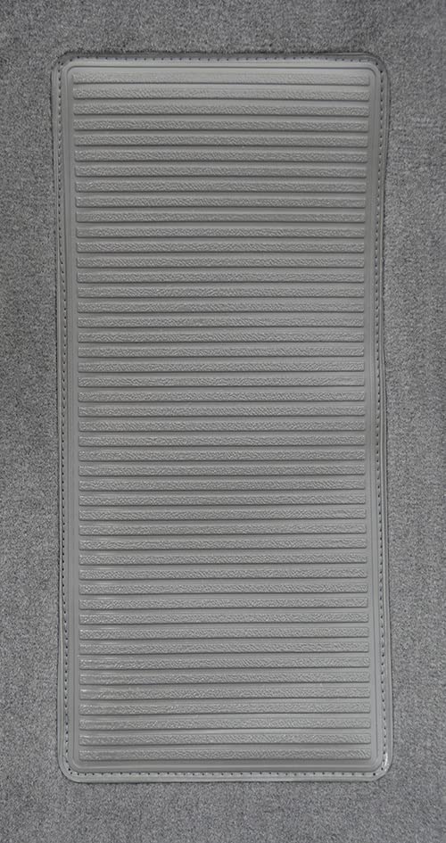 Auto Carpet Floor Liner - Passenger Area - Molded Cutpile - fits 1992-1996 Ford E-350 Econoline - fits Gas or Diesel (Black)