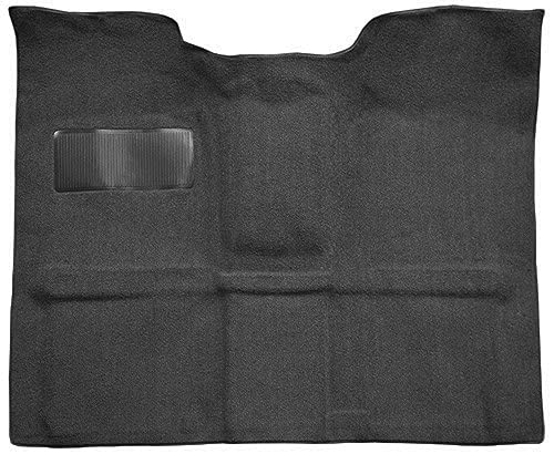 ACC Replacement Carpet Kit Compatible with 1967-1972 Chevrolet K10 Pickup Reg Cab 4WD w/Gas Tank in Cab - Carpet is Black Loop with Mass Backing
