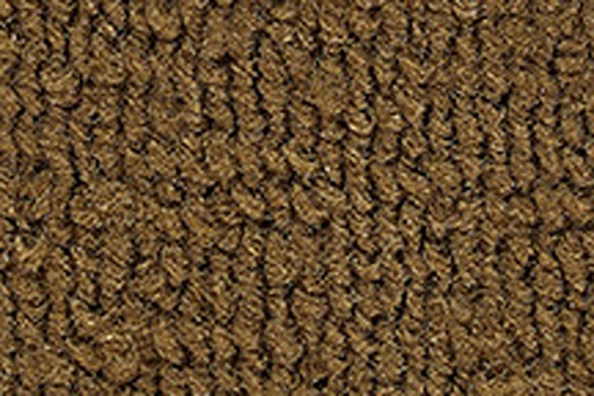 Molded Nylon Replacement Auto Carpet Floor Liner - - fits 1965-1968 Ford Mustang Coupe (Saddle)