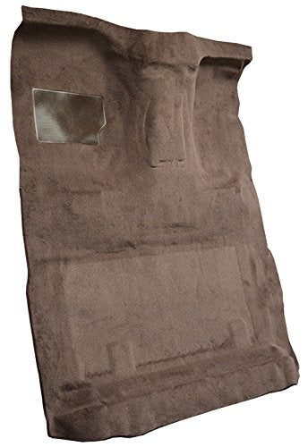 Replacement Auto Carpet Floor Liner - Molded Cutpile - fits 1987-1997 Ford F-250 Extended Cab 4WD Automatic Gas or Diesel (Dark Gray)