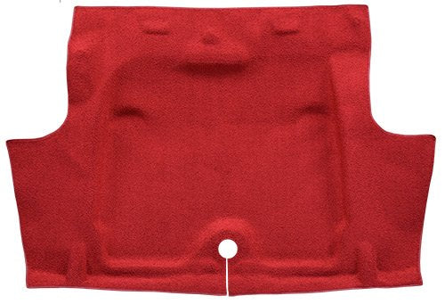 Molded Loop Trunk Area Carpet Flooring - fits 1967-1968 Pontiac Firebird Coupe Molded (Black)