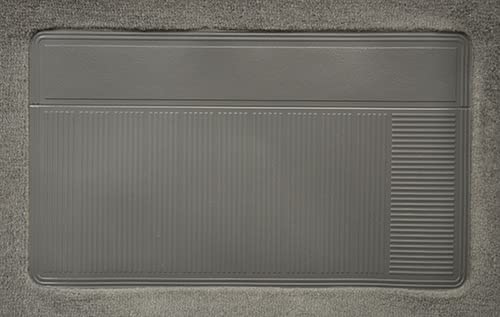 Replacement Auto Carpet Floor Liner - Molded Cutpile - fits 1990-1993 Dodge D150 Regular Cab 2WD 4 Speed Manual 5 Speed (Dark Gray)