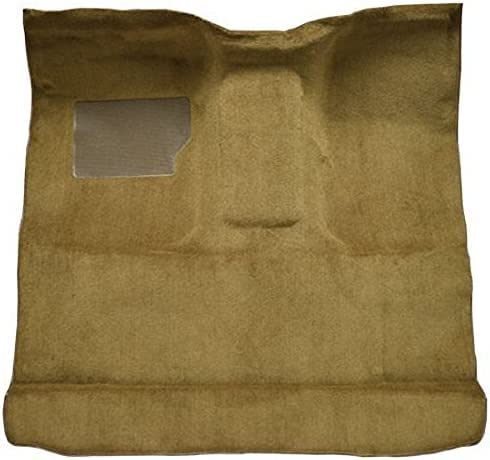 ACC Black Molded Carpet Compatible with 1975-1979 Ford F-100 Regular Cab, 4 Wheel Drive, Automatic & 4 Speed - Includes Heel Pad & Jute Backing