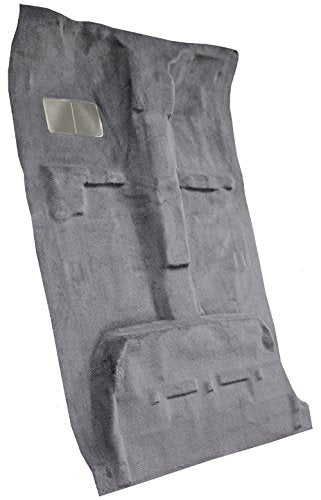 Replacement Auto Carpet Floor Liner - Molded Cutpile - fits 2005-2015 Toyota Tacoma Double Cab 4DR 2wd and 4wd (Medium Sand Gray/Neutral)