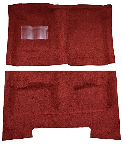 Replacement Auto Carpet Floor Liner - Molded Loop - fits 1963-1973 Chrysler Newport 2 Door 4 Door (Black)