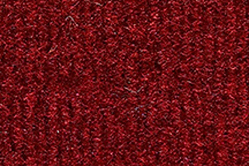 Replacement Auto Carpet Floor Liner - Molded Cutpile - fits 1987-1997 Ford F-350 Crew Cab 4WD Automatic 4 Speed (Oxblood)