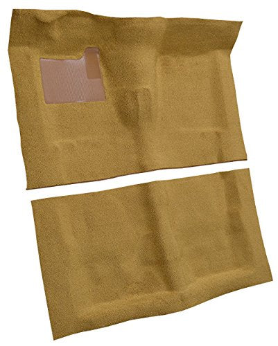 Replacement Auto Carpet Floor Liner - Molded Loop - fits 1968-1972 Chevrolet Chevelle 2 Door 4 Speed Manual with Console (Red)