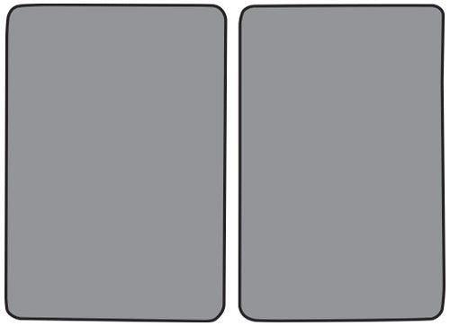 Carpet Floor Mats - Complete Die Cut Cutpile - fits 1988-1999 Chevrolet C1500 Regular Cab (Black)