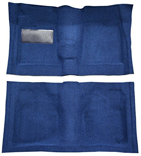Replacement Auto Carpet Floor Liner - Molded Loop - fits 1961-1964 Chevrolet Impala 2 Door Hardtop Coupe 4 Speed Manual (Medium Saddle)