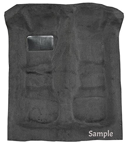 ACC Molded Replacement Carpet Flooring - Gray - Fits 1992-1998 Chevy C3500 Crew Cab