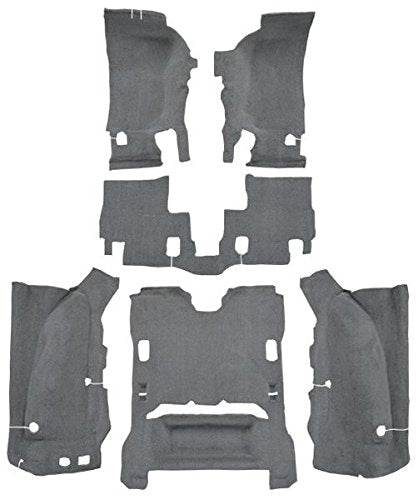 ACC Automotive Carpet Compatible with 2007 to 2010 Jeep Wrangler, Complete Kit
