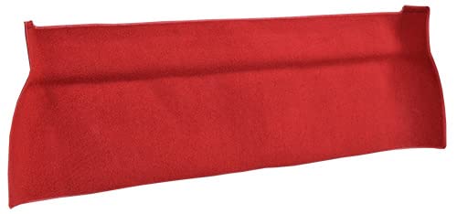 Molded Cutpile Wall Carpet Flooring - fits 1975-1986 Chevrolet C10 Regular Cab Rear (Oxblood)