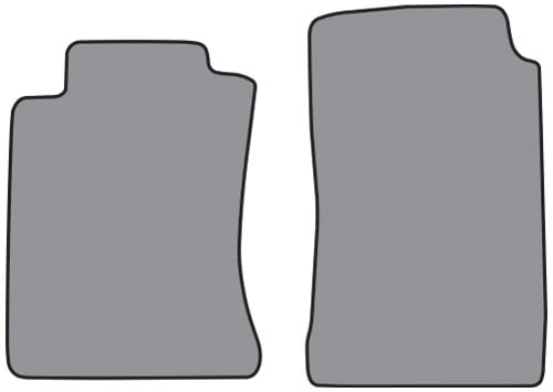 Pattern Cutpile Complete Floor Mat fits 2012-2015 Toyota Tacoma Access Cab (Black)
