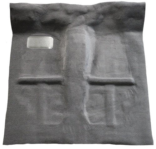 Complete Carpet Flooring Molded Cutpile fits 1977-1983 Toyota Pickup Regular Cab (Black)