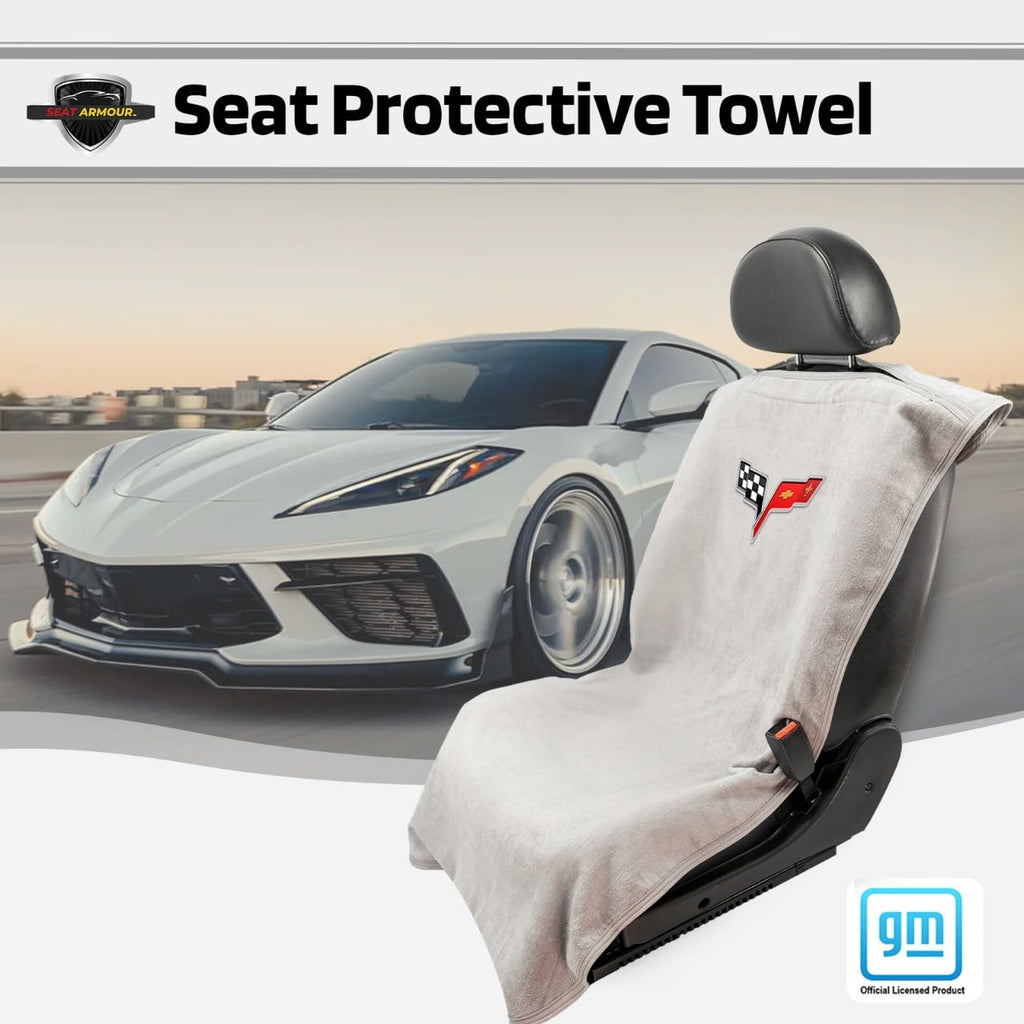 Seat Armour Towel Seat Cover and Protector for Corvette C8