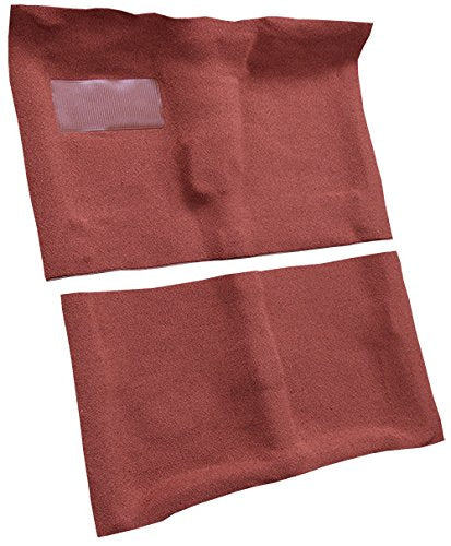 Replacement Auto Carpet Floor Liner - Molded Loop - fits 1964-1967 Chevrolet Chevelle 2 Door 4 Speed Manual Bucket Seat (Medium Saddle)
