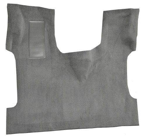 Auto Carpet Floor Liner - Passenger Area - Molded Cutpile - fits 1992-1996 Ford E-150 Econoline - fits Gas or Diesel (Black)