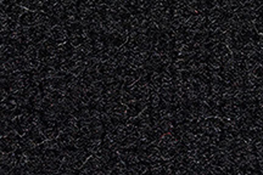 Molded Cutpile Cargo Area Carpet Flooring - fits 1986-1995 Suzuki Samurai with Roll Bar Cutout (Black)