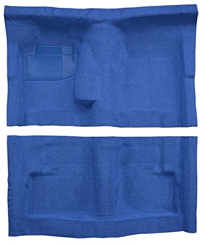 ACC Carpet Kit Compatible with 1971 to 1973 Dodge Charger, 4 Speed, Bench Seat (501-Black 80/20 Loop)