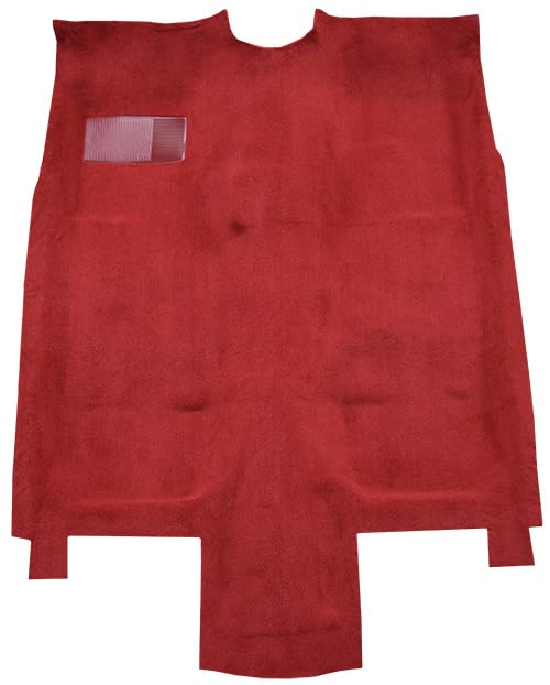 Replacement Auto Carpet Floor Liner - Molded Cutpile - fits 1976-1981 Pontiac Firebird Trans Am Automatic Without Console Floor Shift (Buckskin)