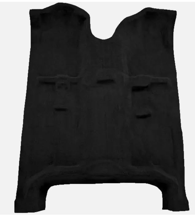 Black Automotive Carpet Form Fits 2011-2018 Dodge Ram Crew Cab Pickup Truck, with 4 Full Doors