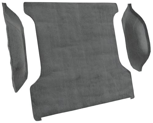 Molded Cutpile Cargo Area Carpet Flooring - fits 1994-1996 Ford Bronco (Black)