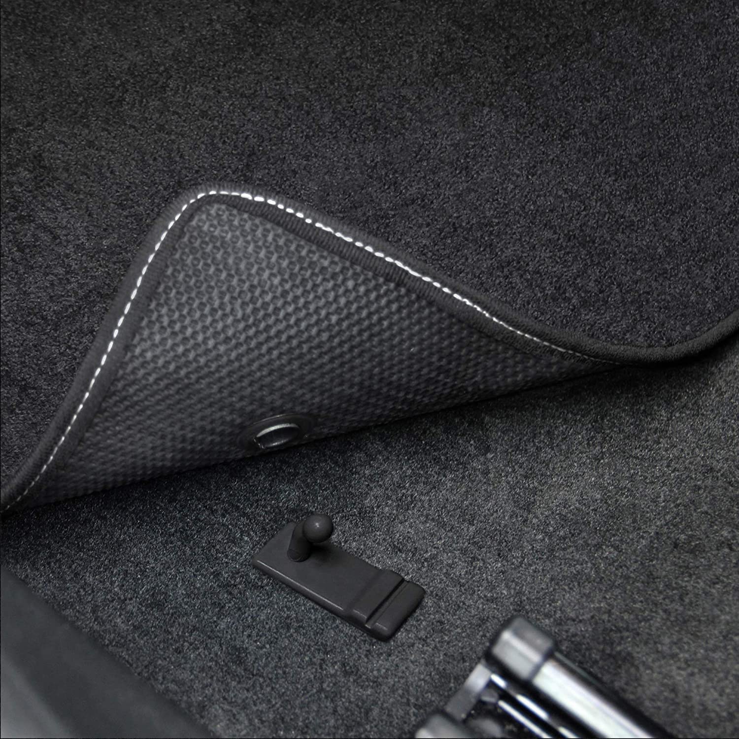 Lloyd Mats Gray Carpet Floor Mat Compatible with Fuso FE FG FH, Front, 1996-2004