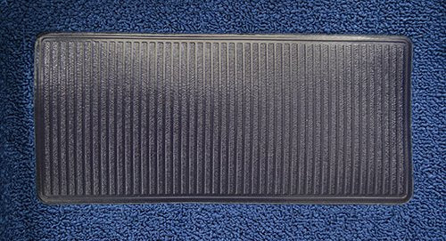 Replacement Auto Carpet Floor Liner - Molded Loop - fits 1961-1964 Chevrolet Impala 2 Door Hardtop Coupe 4 Speed Manual (Medium Saddle)