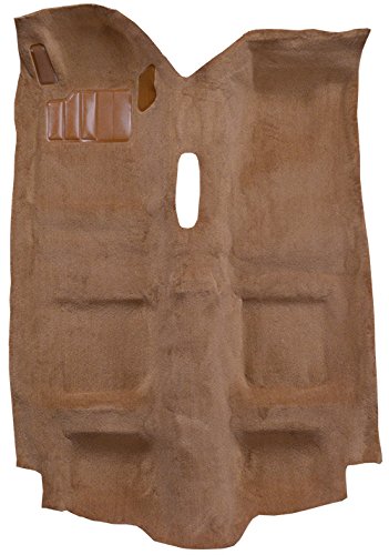 Auto Carpet Floor Liner - Passenger Area - Molded Cutpile - fits 1985-1992 Chevrolet Camaro with Console (Dove Gray)