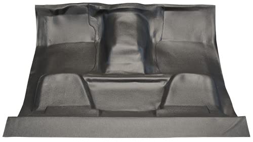 Molded Vinyl Replacement Auto Carpet Floor Liner - - fits 1975-1980 Chevrolet C20 Regular Cab 2WD 4 Speed Manual Floor Shift (Black)