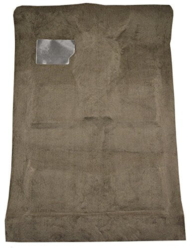 Replacement Auto Carpet Floor Liner - Molded Cutpile - fits 1999-2007 Ford F-250 Super Duty 4 Door Crew Cab Automatic (Oxblood)