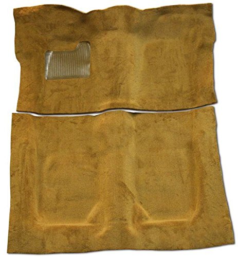 ACC Carpet Kit Compatible with 1974 to 1975 Oldsmobile Cutlass, 2 Door Automatic (801-Black Plush Cut Pile)