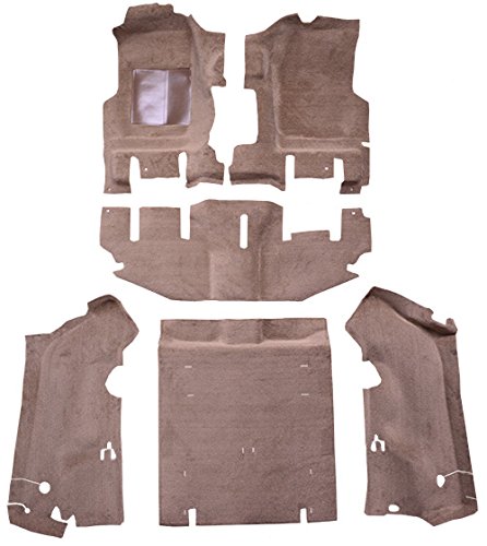 ACC Automotive Carpet Compatible with 1996 to 2002 Jeep Wrangler, Complete Kit, with Short Console