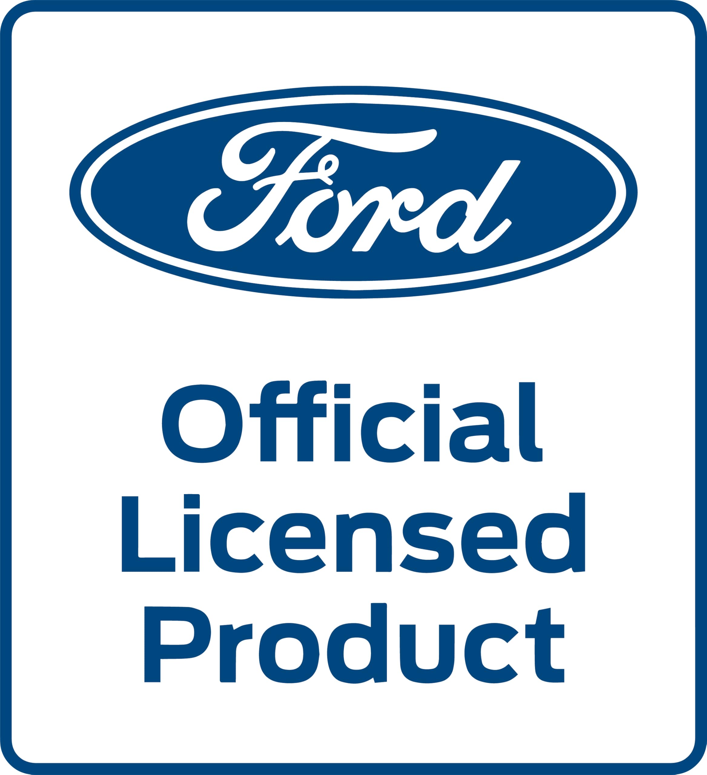 ACC Mats Compatible with 2010-2014 Ford Mustang - 4 PC Black Carpet Floor Mat Set w/Pony Tri-Bar Logo on Front Mats