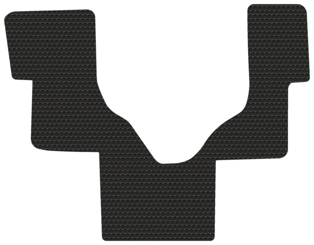 Downard Automotive Mat Compatible with Ford Econoline E-Series Vans - Custom Fit All-Weather Rubber 1 Piece Front Floor Mat Fits All 2006-2021 - Pick Color