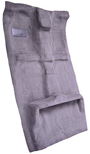 Replacement Auto Carpet Floor Liner - Molded Cutpile - fits 2005-2010 Dodge Dakota Crew Cab Quad Cab (Silver Fern)