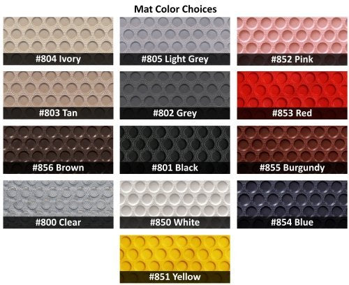 Lloyd Mats Compatible with Mack Truck - 2 PC Front Rubbertite Floor Mats- Fits Granite Pinnacle Vision Rawhide 2006+ with New Emissions Engines