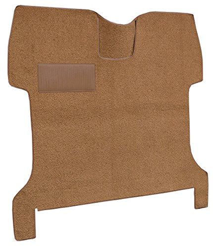 Replacement Auto Carpet Floor Liner - Cut and Sewn Loop - fits 1957-1960 Ford F-100 Regular Cab 2WD w/Gas Tank in Cab Low Tunnel (Black)