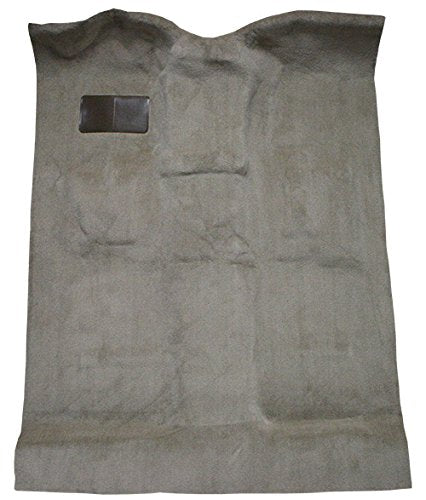 Replacement Auto Carpet Floor Liner - Molded Cutpile - fits 1999-2006 Chevrolet Silverado 1500 Extended Cab 3 and 4 Door (Black)