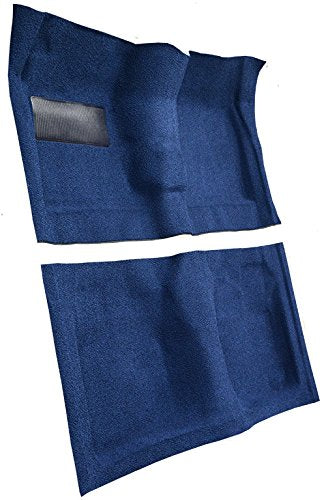 Replacement Auto Carpet Floor Liner - Molded Loop - fits 1961-1964 Chevrolet Impala 2 Door Hardtop Coupe 4 Speed Manual (Medium Saddle)