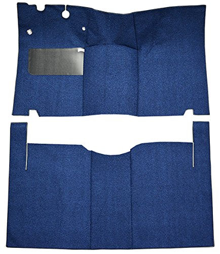 Complete Carpet Flooring Cut and Sewn Loop fits 1952-1954 Ford Customline 2 Door Sedan (Charcoal)