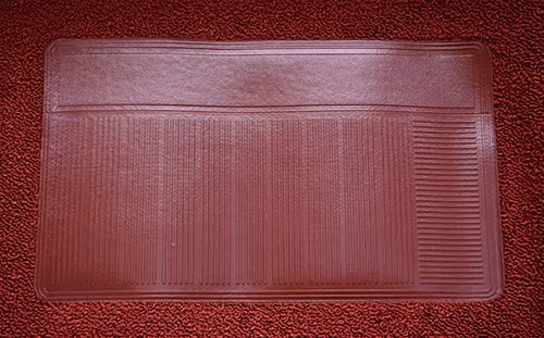 Replacement Auto Carpet Floor Liner - Molded Loop - fits 1963-1973 Chrysler Newport 2 Door 4 Door (Black)