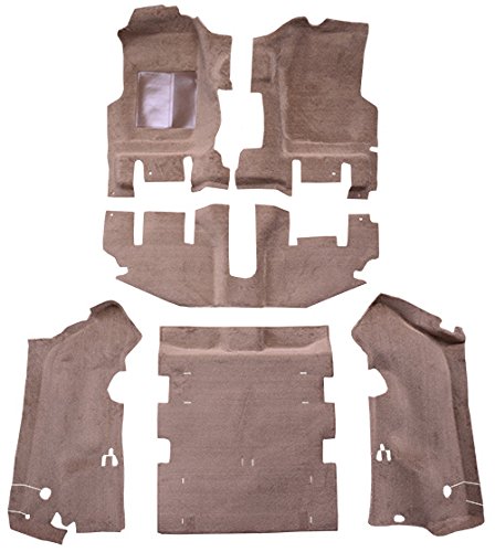 ACC Automotive Carpet Compatible with 2003 to 2006 Jeep Wrangler, Complete Kit, with Long Console