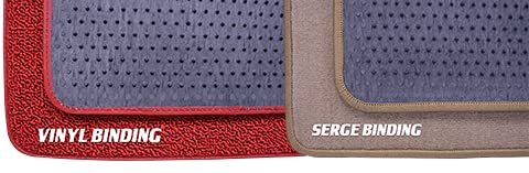 ACC Floor Mats Compatible with 1990-2002 Toyota 4 Runner 4PC Black Set with Nibbed Waterproof Backing