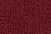 Molded Nylon Replacement Auto Carpet Floor Liner - - fits 1965-1968 Ford Mustang Coupe (Red)