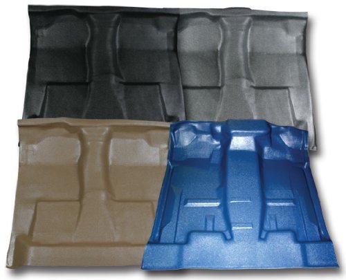 Auto Custom Carpets - 2006 Ford F-250 Super Duty - 4 Door Crew - Cab Auto - VINYL MAT - BLACK -