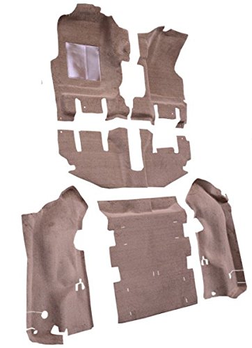 ACC Automotive Carpet Compatible with 2003 to 2006 Jeep Wrangler, Complete Kit, with Long Console